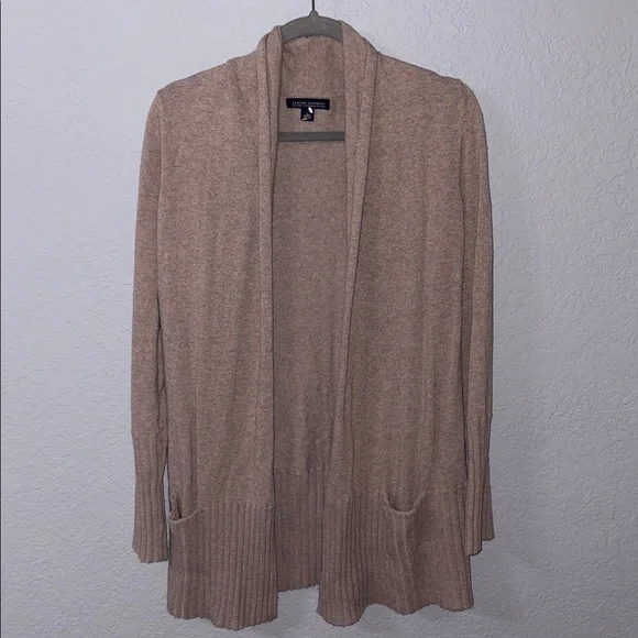 Banana Republic Women's Tan Cardigan - Picture 2 of 5